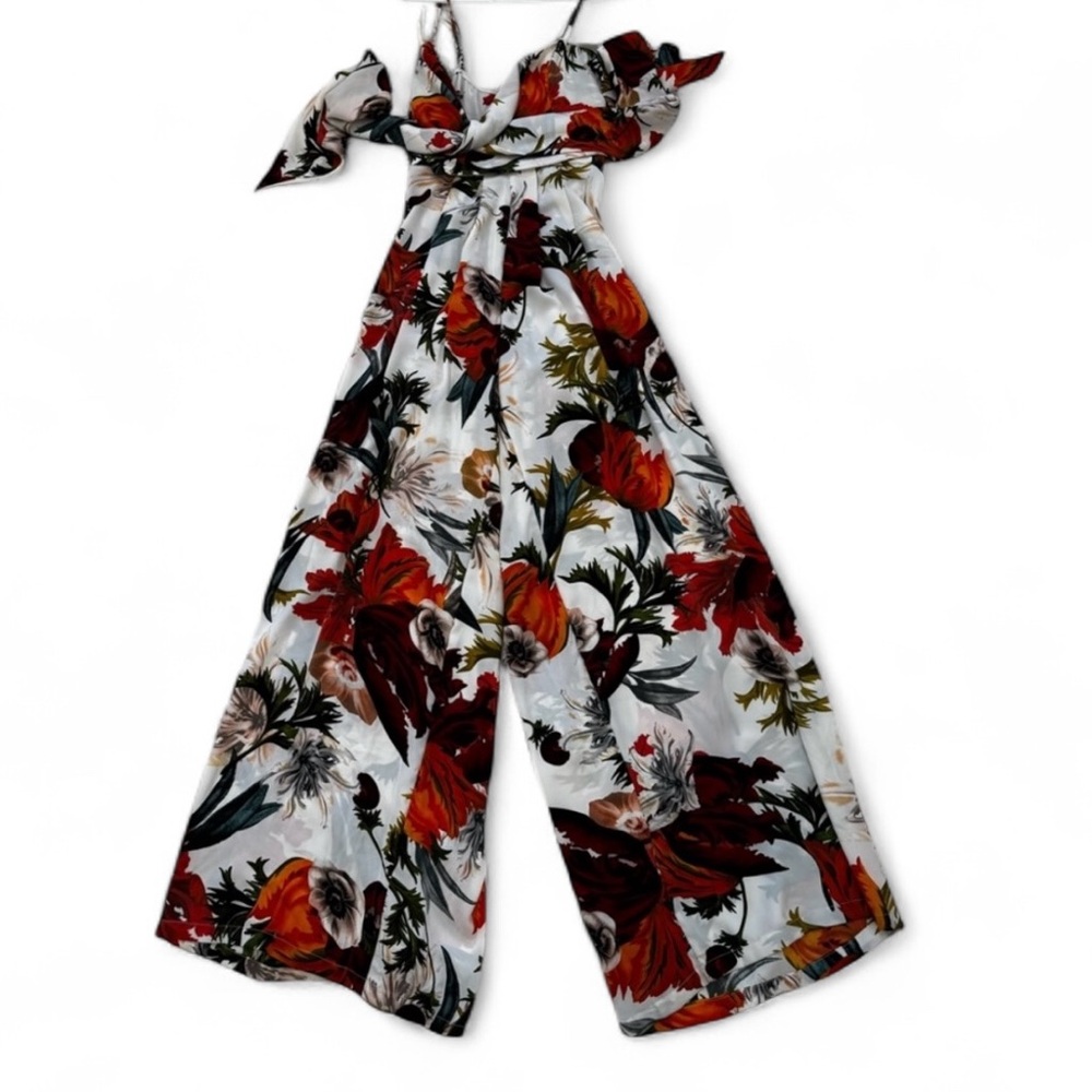 Floral Print Jumpsuit